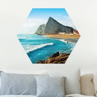 Hexagon Bild Forex - Gibraltar am Meer