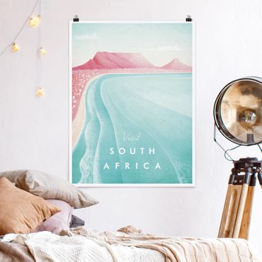 Poster - Reiseposter - Südafrika - Hochformat 4:3