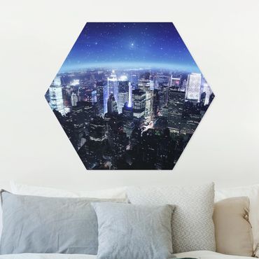 Hexagon Bild Forex - Illuminated New York