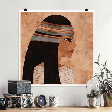 Poster - Cleopatra - Quadrat 1:1