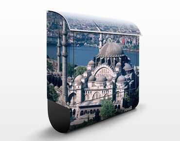 Briefkasten mit Zeitungsfach - Moschee Istanbul - Wandbriefkasten