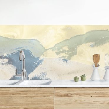 Küchenrückwand - Ozean und Wüste II
