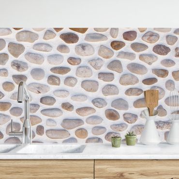 Küchenrückwand - Andalusische Steinmauer