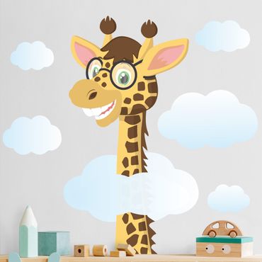 Wandtattoo - Lustige Giraffe