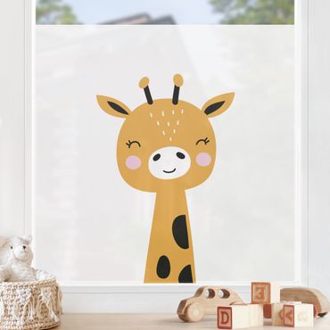 Vinduesklistermærke - Baby Giraffe