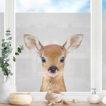 Vinduesklistermærke - Baby Roe Deer Romy