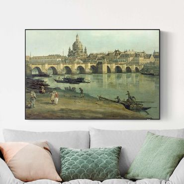 Akustikbillede - Bernardo Bellotto - View Of Dresden From The Right Bank Of The Elbe