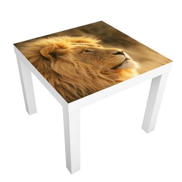 Möbelfolie für IKEA Lack - Klebefolie Löwenkönig