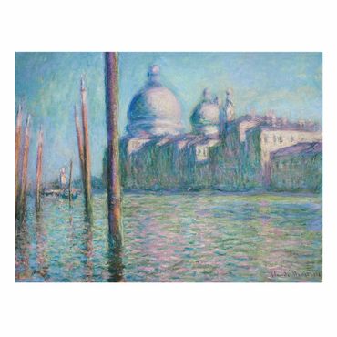 Billede på lærred - Claude Monet - The Grand Canal