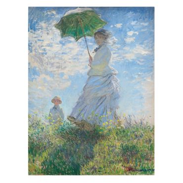 Billede på lærred - Claude Monet - Woman with Parasol