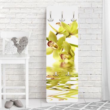 Garderobe - Elegant Orchid Waters - Weiß Gelb