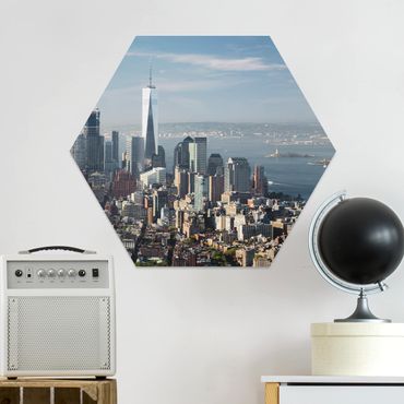 Hexagon Bild Forex - Blick vom Empire State Building
