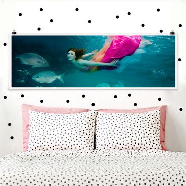 Poster - Underwater Beauty - Panorama Querformat