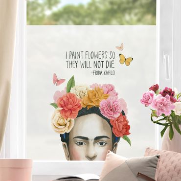 Vinduesklistermærke - Frida's Thoughts - Flowers