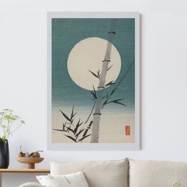 Akustisk billede - Japanese Drawing Bamboo And Moon