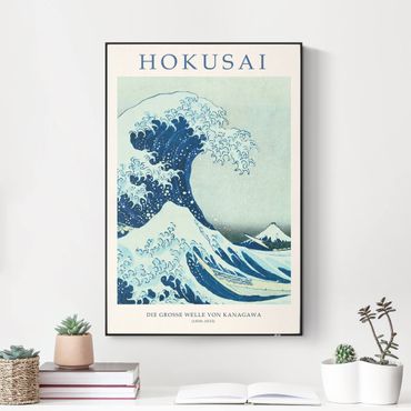 Akustikbillede - Katsushika Hokusai - The Big Wave Of Kanagawa - Museum Edition