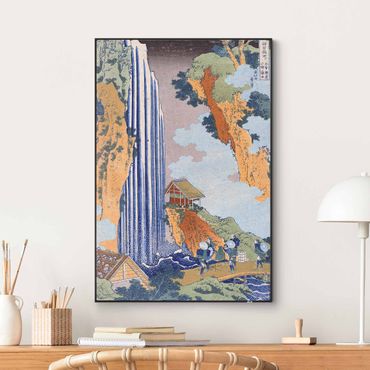 Udskifteligt billede - Katsushika Hokusai - Ono Waterfall