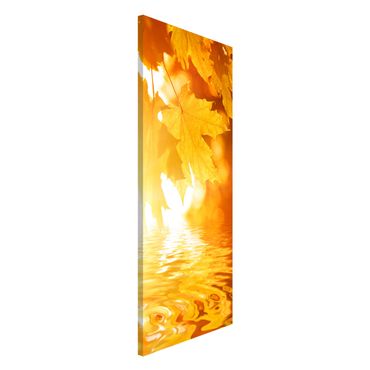 Magnettafel - Autumn Leaves - Memoboard Panorama Hoch