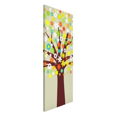 Magnetic memo board - Tree Of Flowers