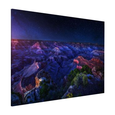 Magnettafel - Grand Canyon Night - Memoboard Querformat