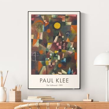 Akustikbillede - Paul Klee - The Full Moon - Museum Edition