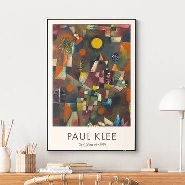 Udskifteligt billede - Paul Klee - The Full Moon - Museum Edition