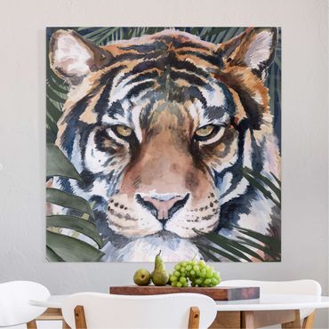 Billede på lærred - Tiger In The Jungle