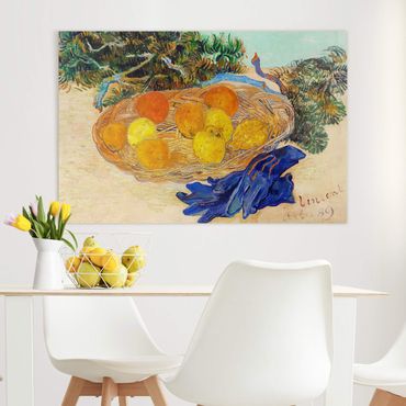 Billede på lærred - Van Gogh - Still Life with Oranges