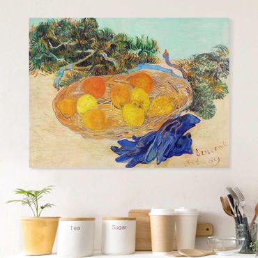 Billede på lærred - Van Gogh - Still Life with Oranges