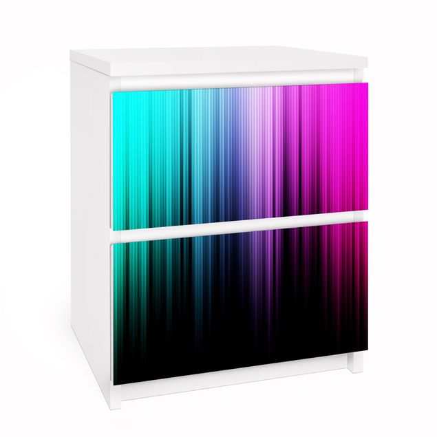 Selvklæbende folier mønstre Rainbow Display