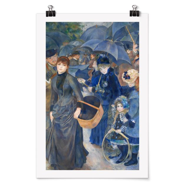 Plakater kunsttryk Auguste Renoir - Umbrellas