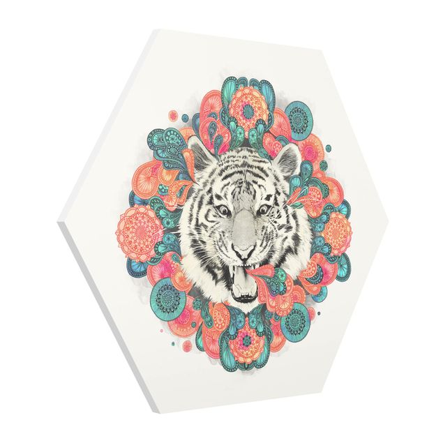 Billeder mandalas Illustration Tiger Drawing Mandala Paisley