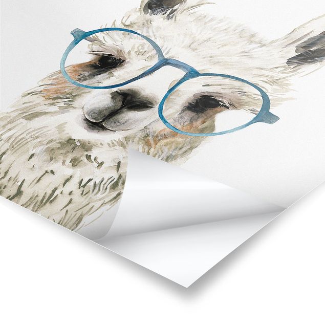 Billeder Hip Lama With Glasses III