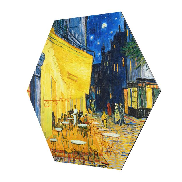 Billeder arkitektur og skyline Vincent van Gogh - Café Terrace at Night