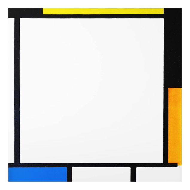 Stænkplader glas Piet Mondrian - Composition II