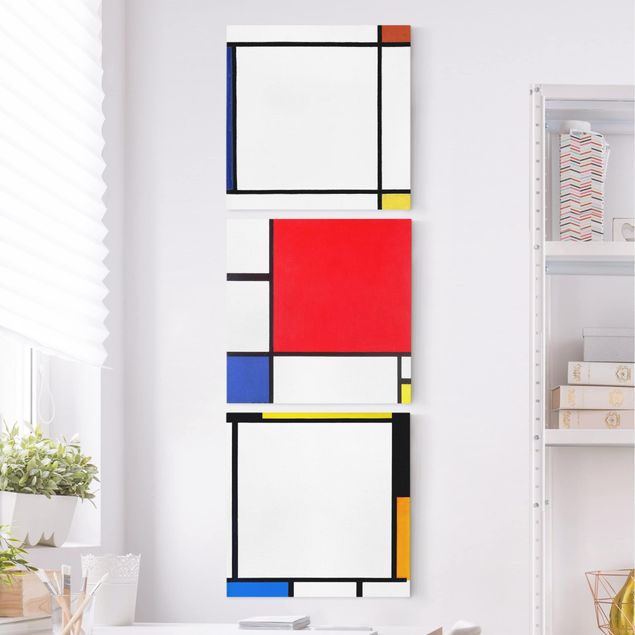 Kunst stilarter impressionisme Piet Mondrian - Square Compositions