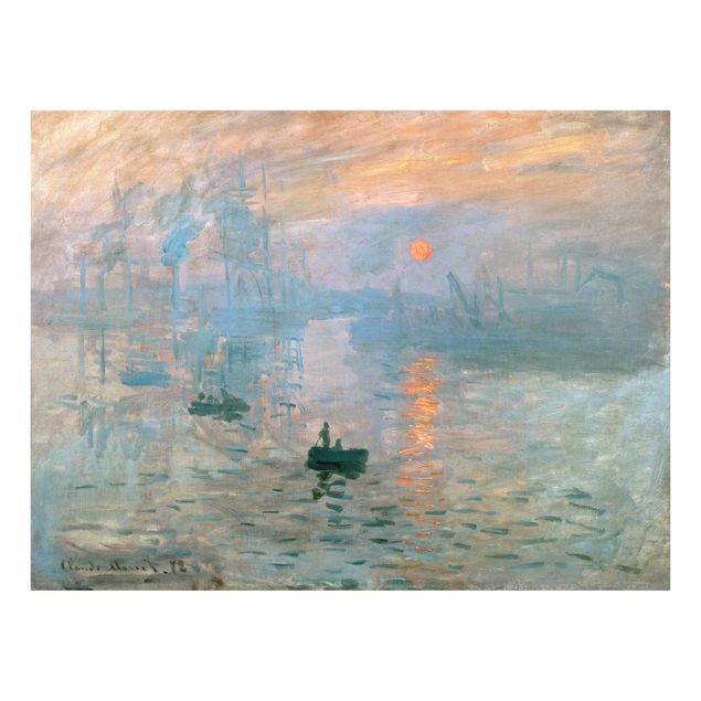 Stænkplader glas Claude Monet - Impression