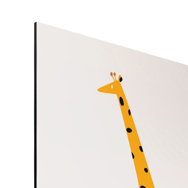 Billeder moderne Yellow Giraffe