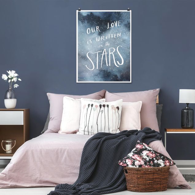 Plakater ordsprog Heavenly Love - Star