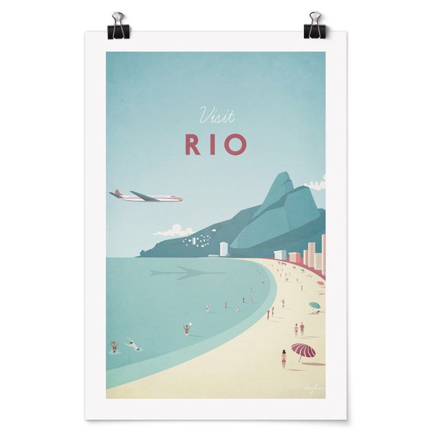 Billeder hav Travel Poster - Rio De Janeiro