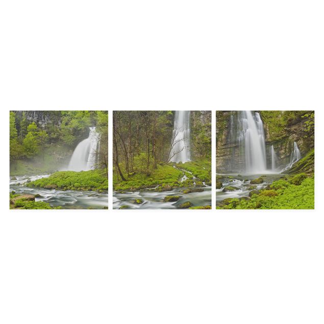 Billeder moderne Waterfalls Cascade De Flumen