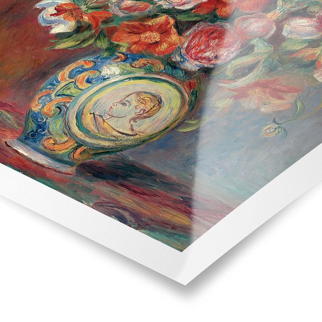 Plakater kunsttryk Auguste Renoir - Flower vase