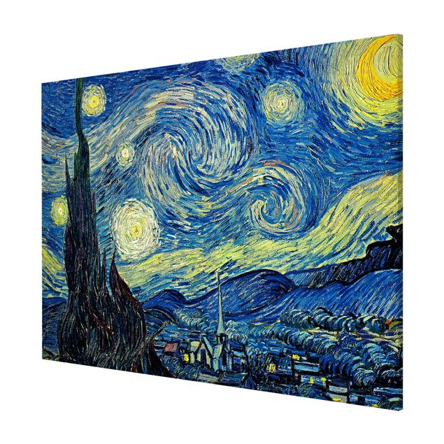 Kunst stilarter pointillisme Vincent Van Gogh - The Starry Night