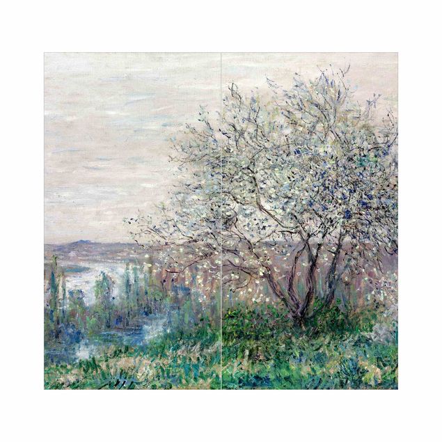 Vægbeklædning brusekabine Claude Monet - Spring Mood