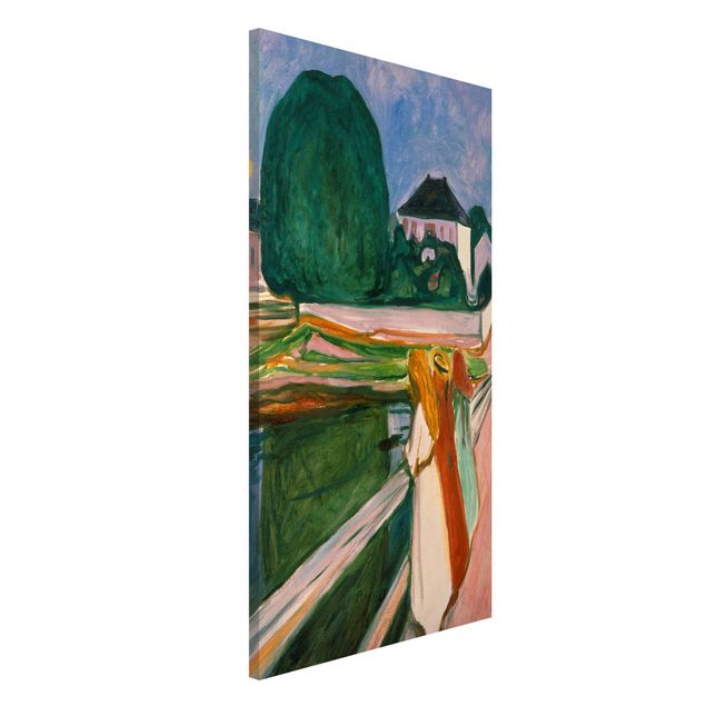 Kunst stilarter ekspressionisme Edvard Munch - White Night