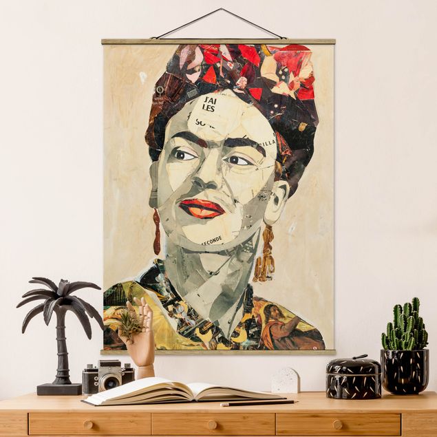 køkken dekorationer Frida Kahlo - Collage No.2