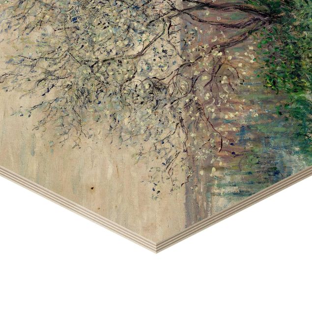 Sekskantede billeder Claude Monet - Spring in Vétheuil