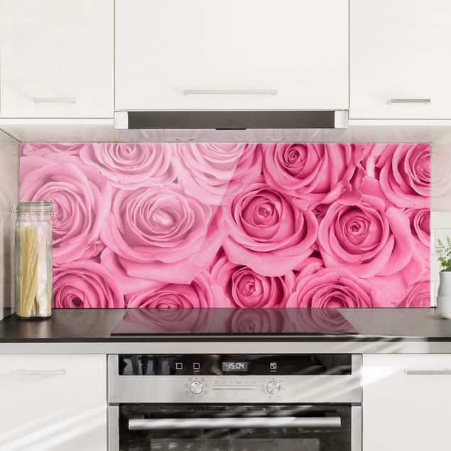 køkken dekorationer Pink Roses