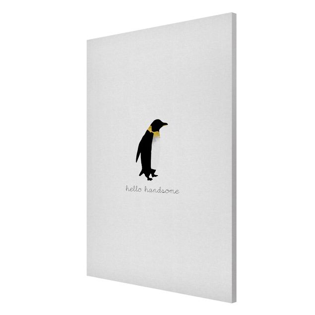 Billeder ordsprog Penguin Quote Hello Handsome