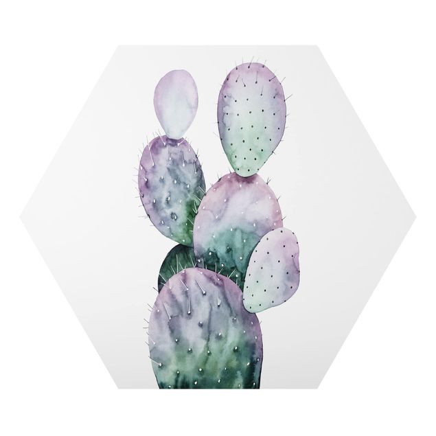 Billeder lilla Cactus In Purple II